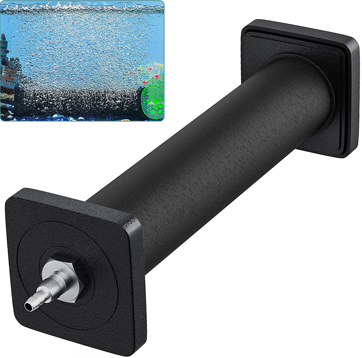 Pawfly Aquarium 8 Inch Air Stone Cylinder for Larger Pump Bubble Diffuser for Outdoor Pond Garden Circulation System and Fish Tanks Animals & Pet Supplies > Pet Supplies > Fish Supplies > Aquarium & Pond Tubing Pawfly 1 Pack  