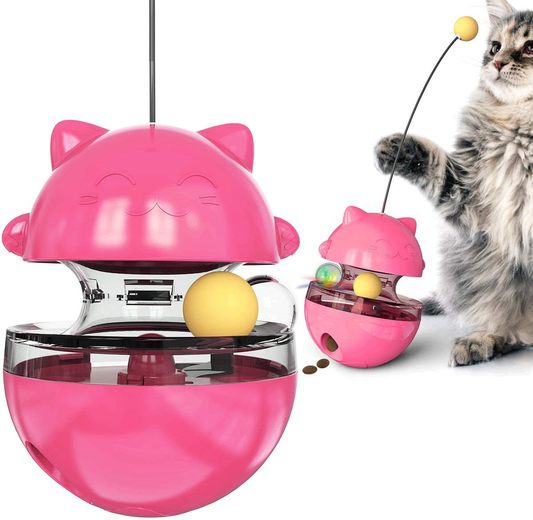 The Money Cat Missed the Ball Animals & Pet Supplies > Pet Supplies > Cat Supplies > Cat Toys CHZHMEISM Red  