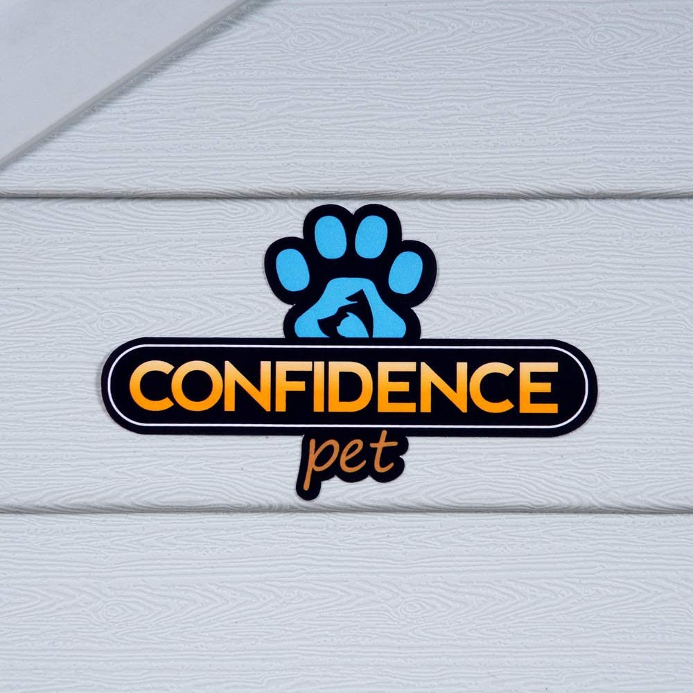 Confidence Pet Large Waterproof Plastic Dog Kennel Outdoor House Green Animals & Pet Supplies > Pet Supplies > Dog Supplies > Dog Houses Confidence   