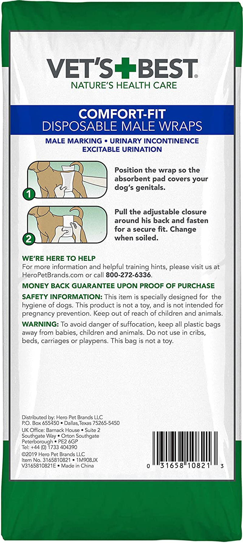 Vet's best sales diapers for dogs