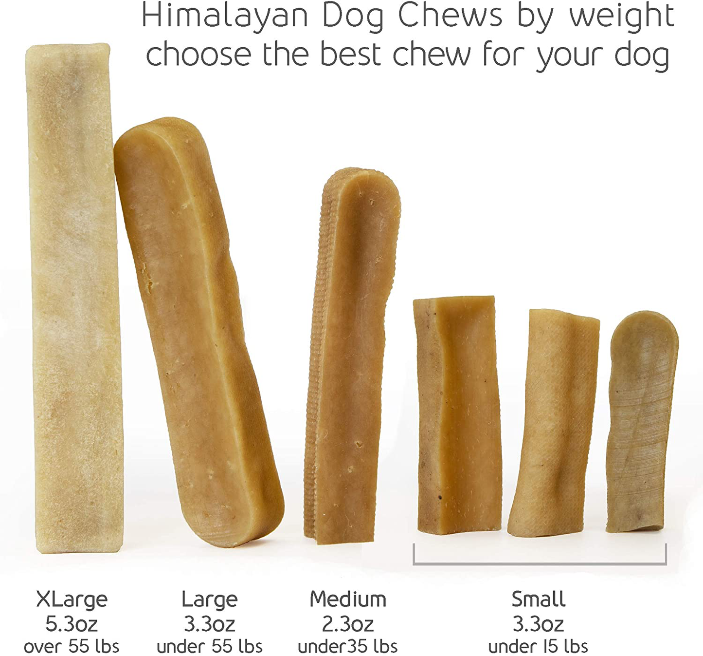 Himalayan Pet Supply Cheese Chews | Long Lasting, Stain Free, Protein Rich, Low Odor | 100% Natural, Healthy & Safe | No Lactose, Gluten or Grains | Xlarge | for Dogs 55 Lbs & Larger, Brown, X-Large (521015) Animals & Pet Supplies > Pet Supplies > Small Animal Supplies > Small Animal Treats Himalayan Pet Supply   