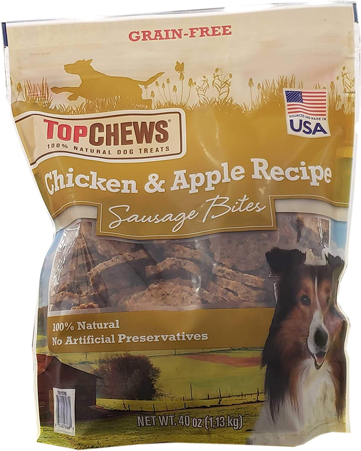 Top Chews Chicken & Apple Recipe (2.5 Lbs) 40.0 Ounce