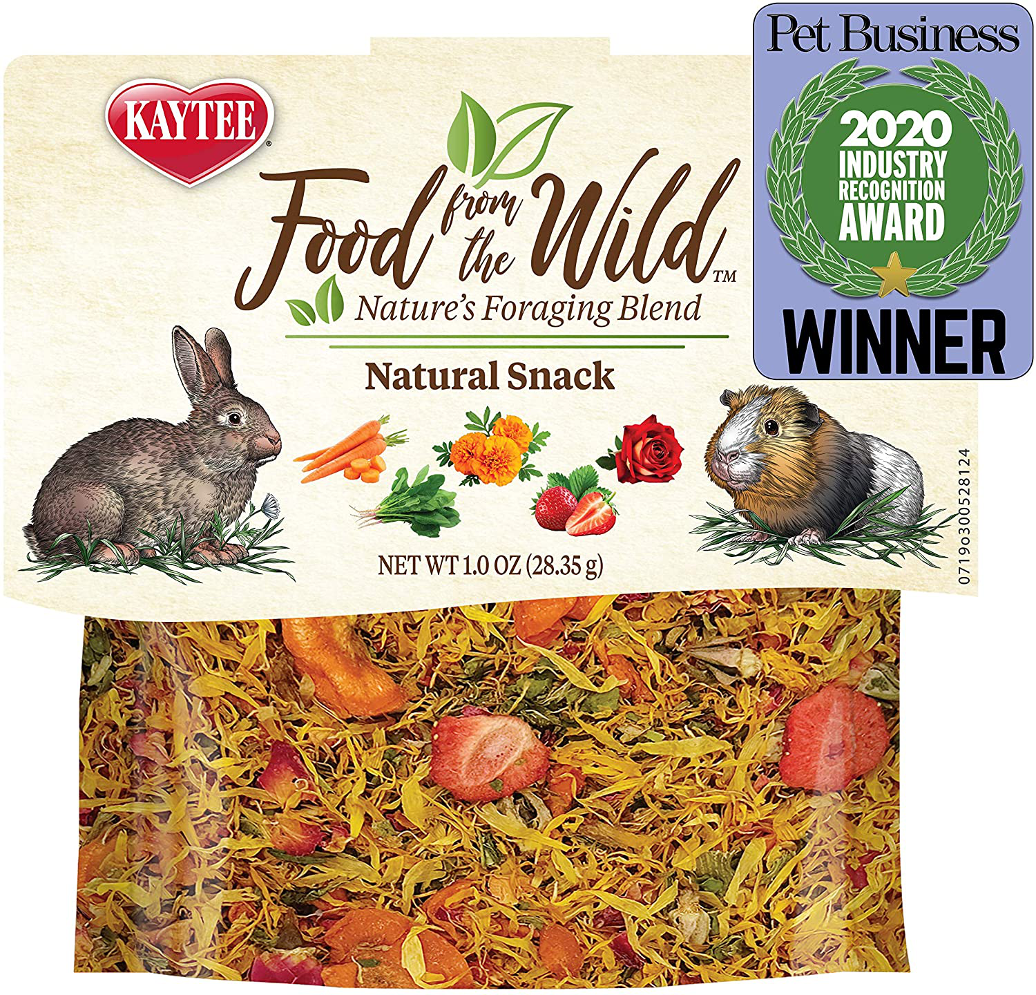 Kaytee Food from the Wild Natural Snack, 1 Ounce