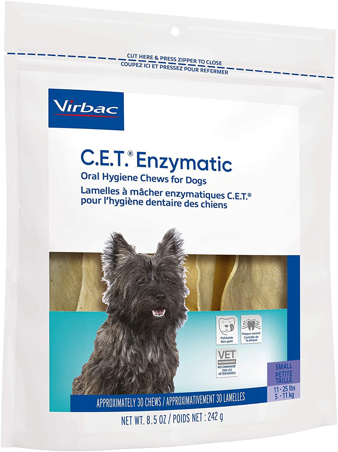 Virbac CET Enzymatic Oral Hygiene Chews for Dogs Animals & Pet Supplies > Pet Supplies > Dog Supplies > Dog Treats Virbac Animal Health   