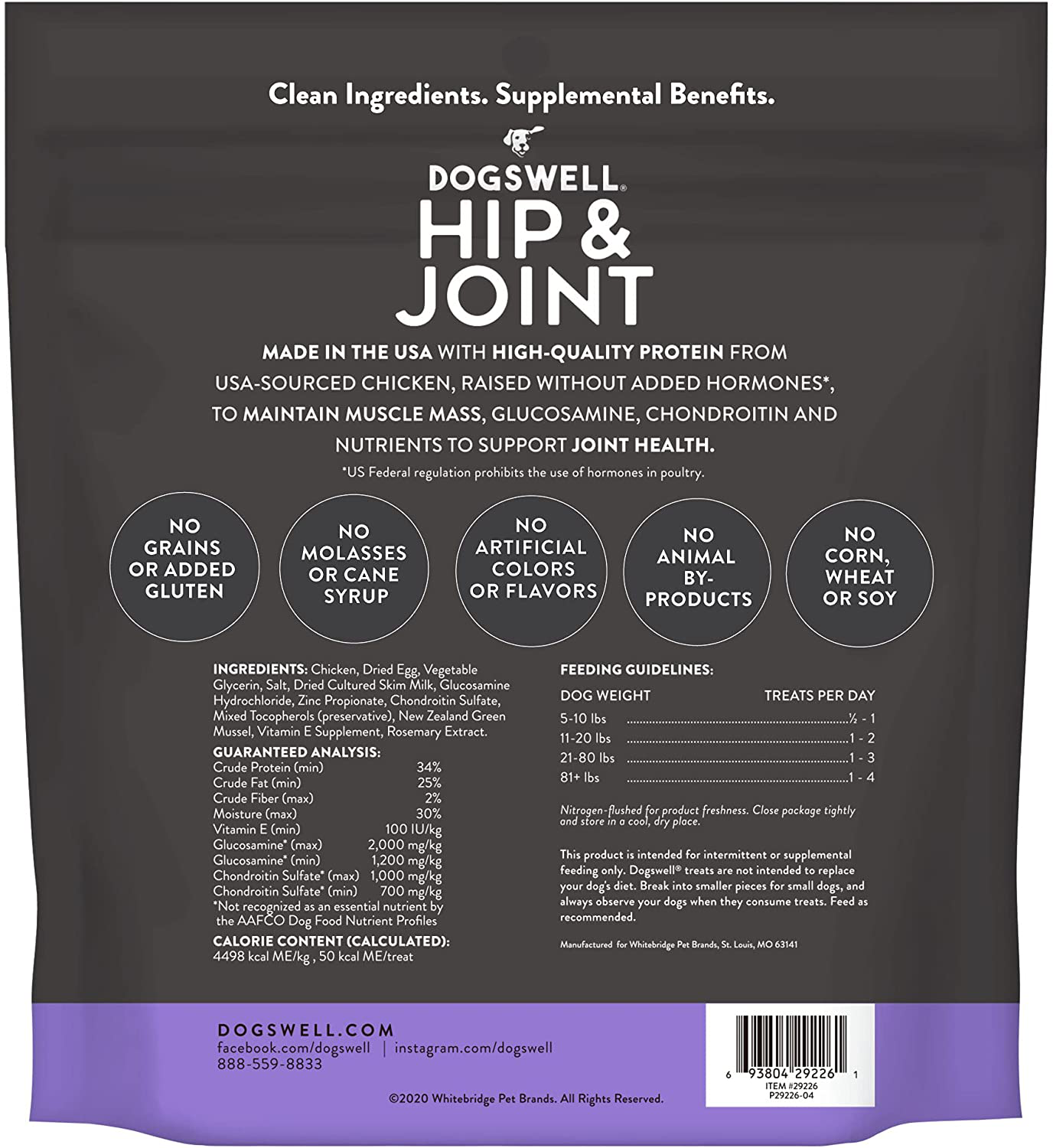 Dogswell Soft Strips Jerky for Dogs, Made in the USA Dog Treats with Glucosamine, Chondroitin & New Zealand Green Mussel for Healthy Hips Animals & Pet Supplies > Pet Supplies > Small Animal Supplies > Small Animal Treats Dogswell   