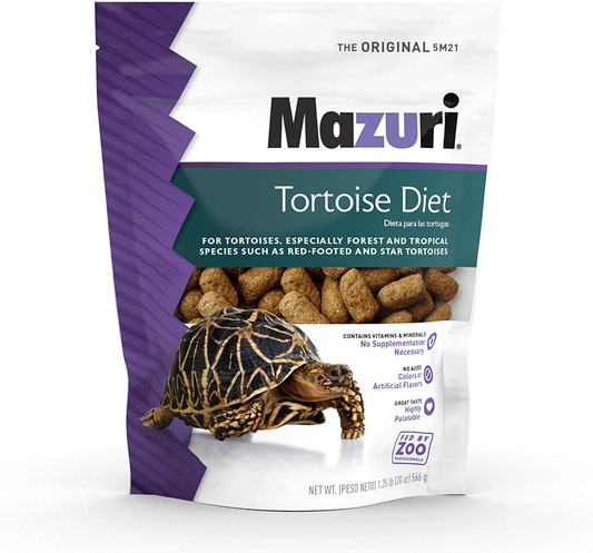 Mazuri Tortoise Diet Food Animals & Pet Supplies > Pet Supplies > Reptile & Amphibian Supplies > Reptile & Amphibian Substrates Mazuri   