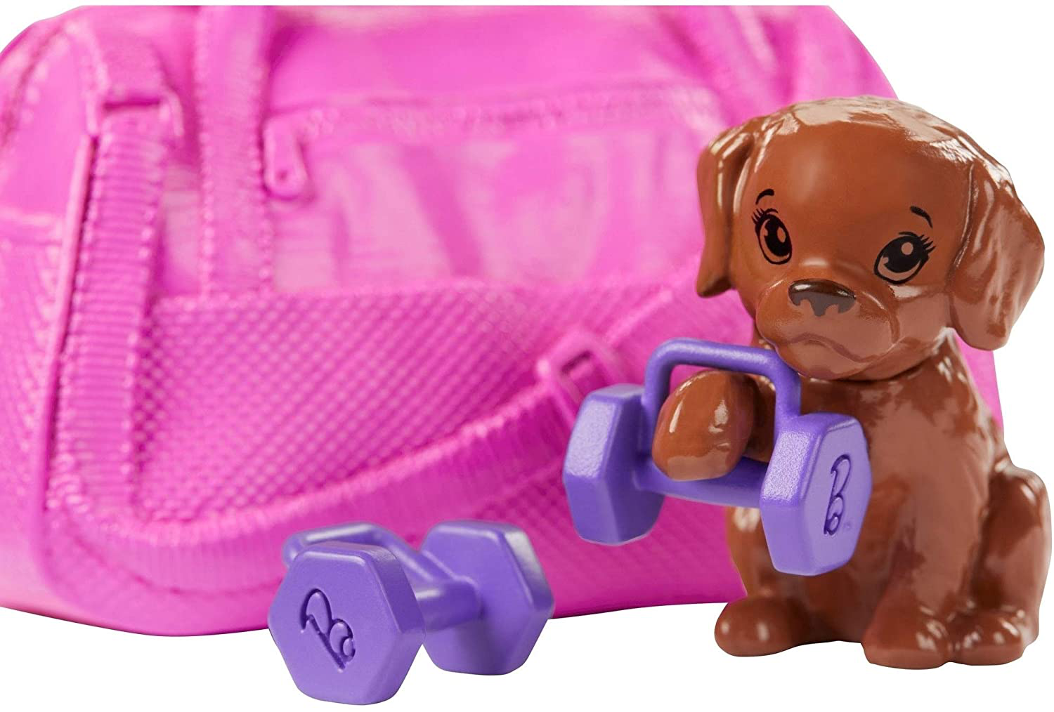 Barbie Fitness Doll, Red-Haired, with Puppy and 9 Accessories, Includi –  KOL PET