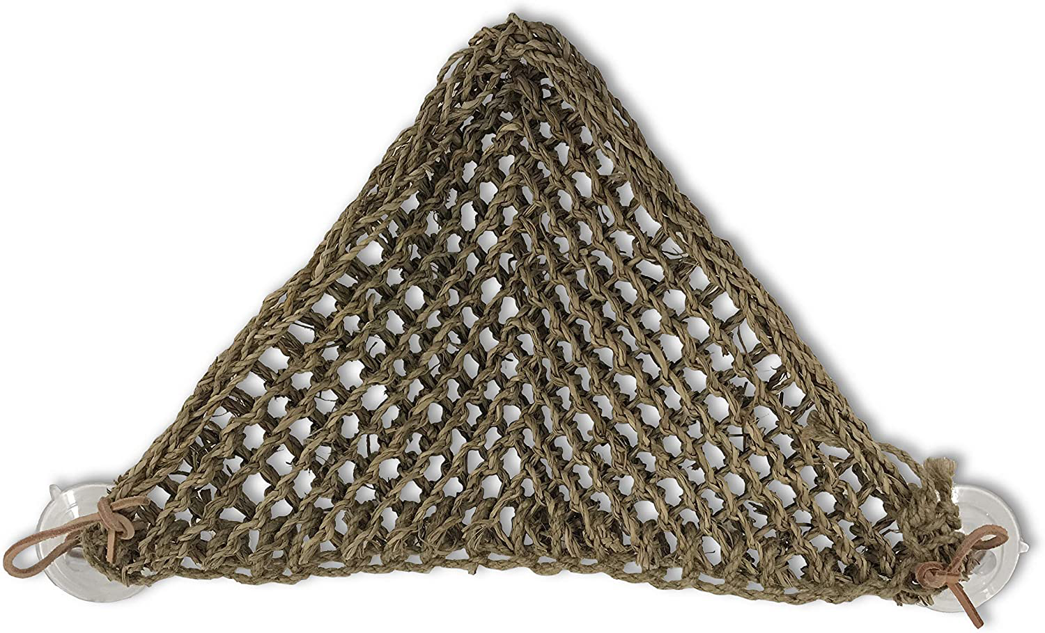 Penn-Plax Reptology Lizard Loungers – 100% Natural Seagrass Fiber – Great for Bearded Dragons, Anoles, Geckos, and Other Reptiles – 6 Sizes & Styles Available Animals & Pet Supplies > Pet Supplies > Reptile & Amphibian Supplies > Reptile & Amphibian Habitat Accessories Penn-Plax Small Corner Triangle  