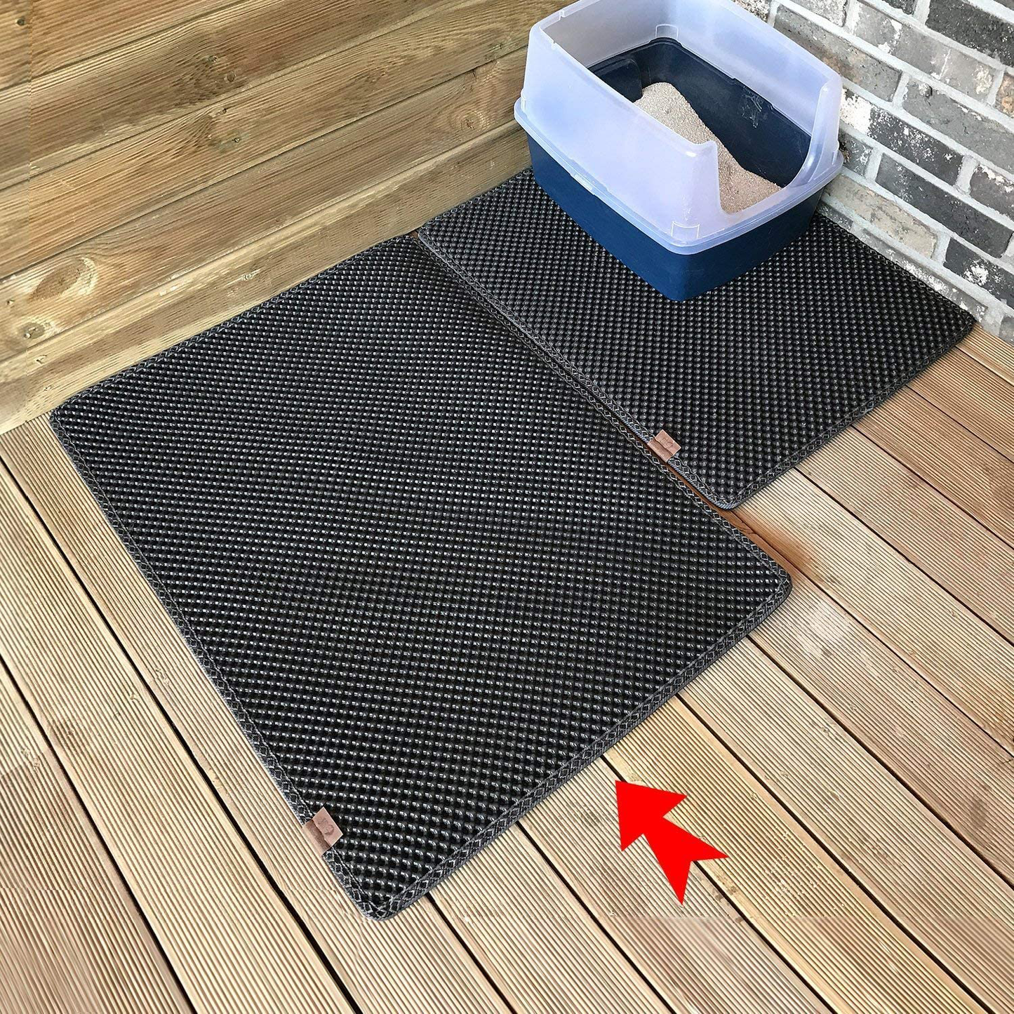 Blackhole Litter Mat Blackhole Cat Litter Mat - Extra-Large Size Rectangular 36" X 25"… Animals & Pet Supplies > Pet Supplies > Cat Supplies > Cat Litter Box Mats BlackHole Litter Mat   