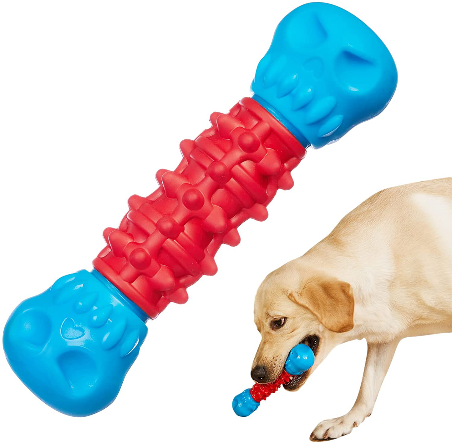 Nakanon Dog Toys for Aggressive Chewers, Dog Chew Toy for Large/Medium Breed,Milk Flavor Animals & Pet Supplies > Pet Supplies > Dog Supplies > Dog Toys Nakanon Skull  