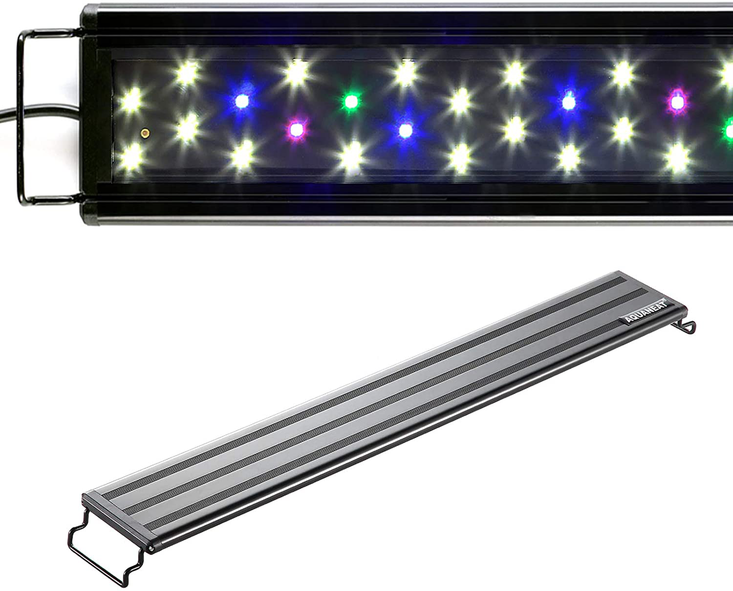 AQUANEAT LED Aquarium Light Full Spectrum Fish Tank Light 12" 20" 24" 30“ 36" 48" Multi-Color Fresh Water Light Animals & Pet Supplies > Pet Supplies > Fish Supplies > Aquarium Lighting AQUANEAT 30"-38"  