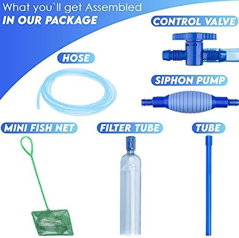 LL Products Gravel Vacuum for Aquarium - Fish Tank Gravel Cleaner- Aquarium Vacuum Cleaner -Aquarium Siphon Animals & Pet Supplies > Pet Supplies > Fish Supplies > Aquarium Gravel & Substrates LL Products   