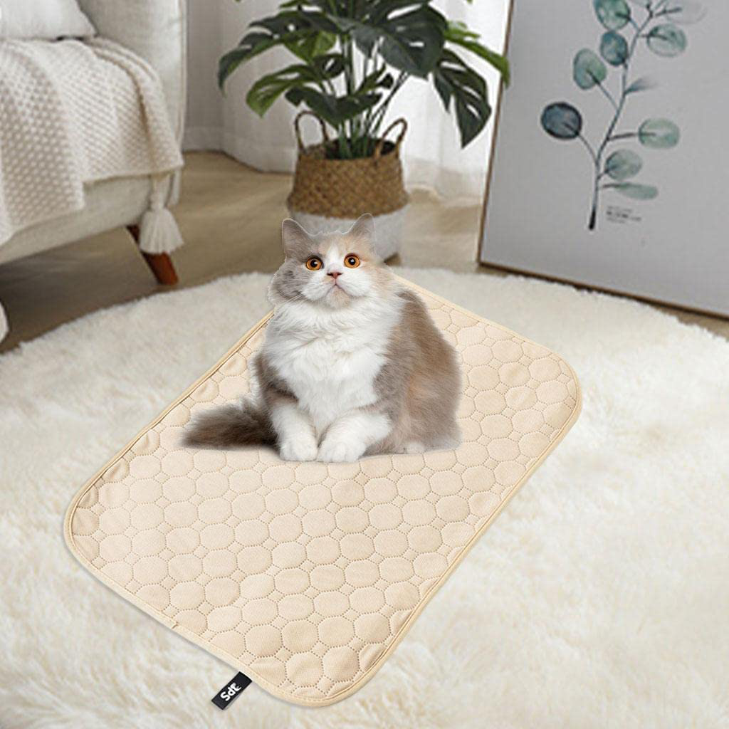 NC Cat Litter Mat Litter Trapping Mat Large Size Urine Waterproof Non-Slip Cat Foot Pad Breathable Washable Hanging Four-Layer for Litter Boxes Animals & Pet Supplies > Pet Supplies > Cat Supplies > Cat Litter Box Mats N\C   