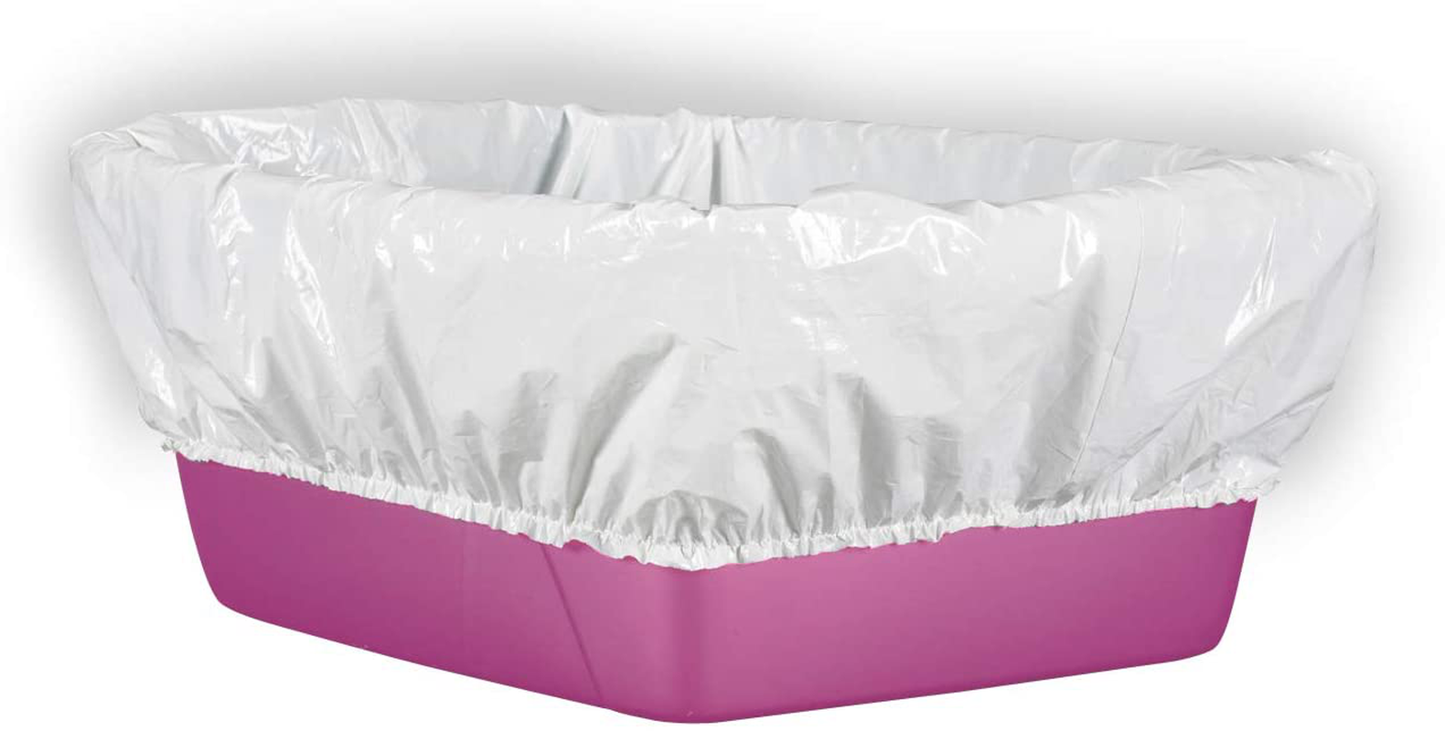 Alfapet Kitty Cat Litter Box Disposable, Elastic Liners- 10-Pack-For Large, X-Large, Giant, Extra-Giant Litter Pans- with Sta-Put Technology for Firm, Easy Fit- Quick + Clever Waste Cleaners, 3 Pack Animals & Pet Supplies > Pet Supplies > Cat Supplies > Cat Litter Box Liners Alfapet   