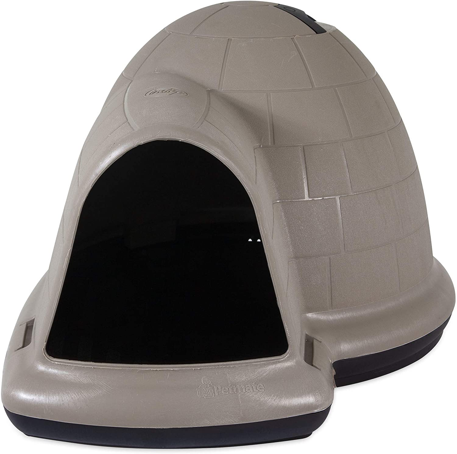 Petmate Indigo Dog House All-Weather Protection Taupe/Black 3 Sizes Available Animals & Pet Supplies > Pet Supplies > Dog Supplies > Dog Houses Petmate   