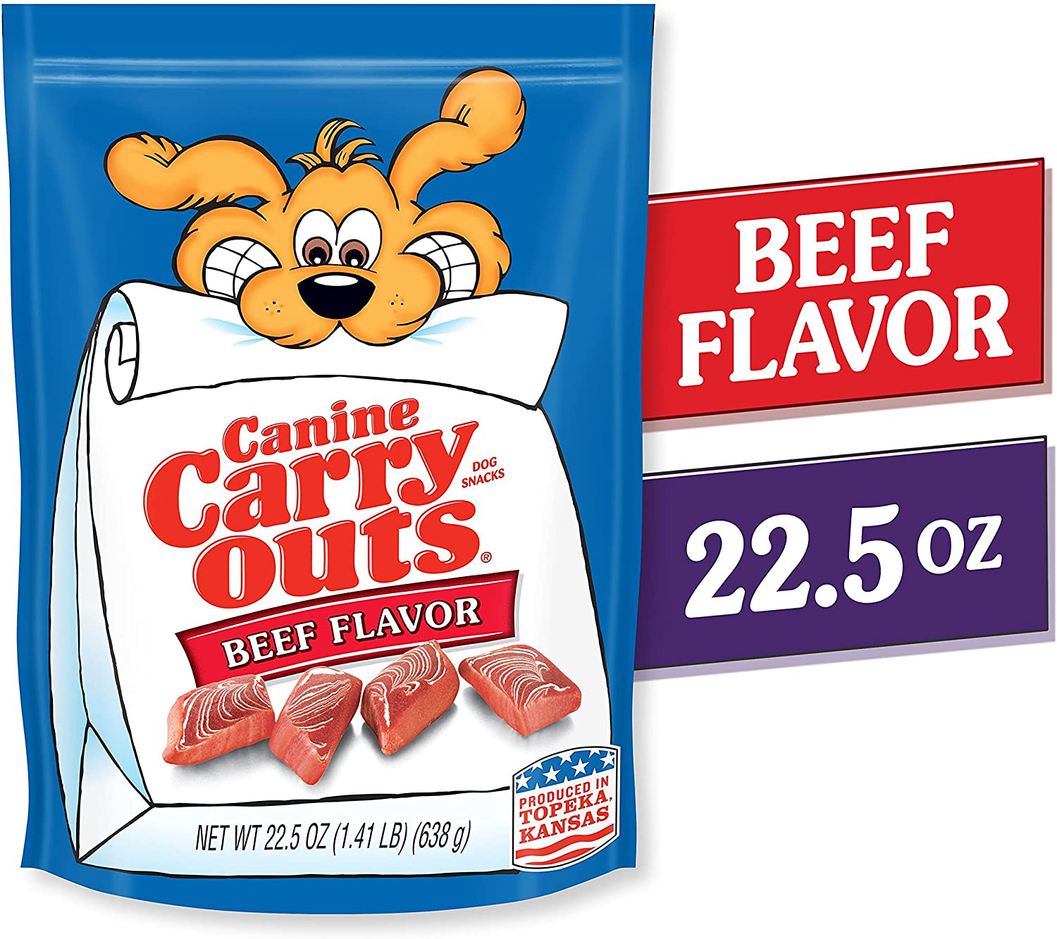 Canine Carry Outs Beef Flavor Dog Treats, 22.5 Ounce Bag Animals & Pet Supplies > Pet Supplies > Dog Supplies > Dog Treats J.M. SMUCKER COMPANY   