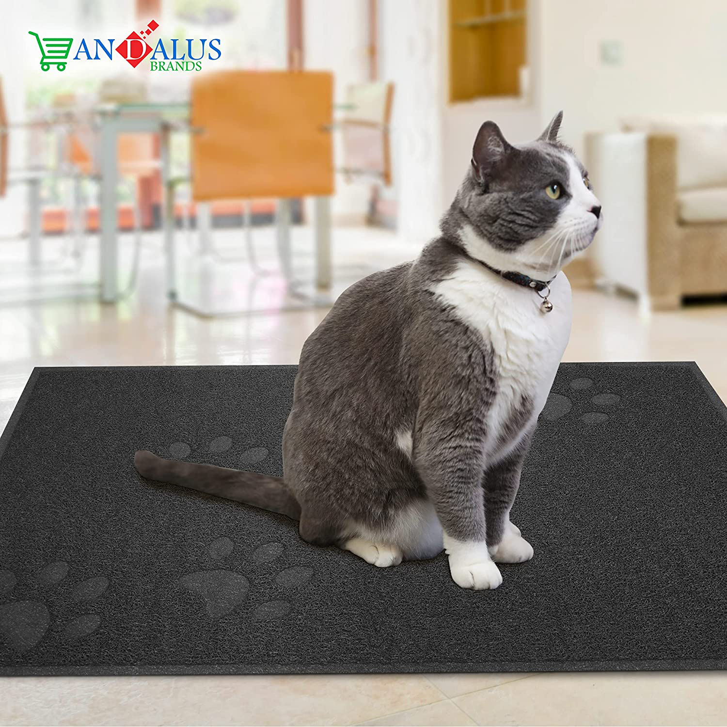 Cat rug for litter box best sale