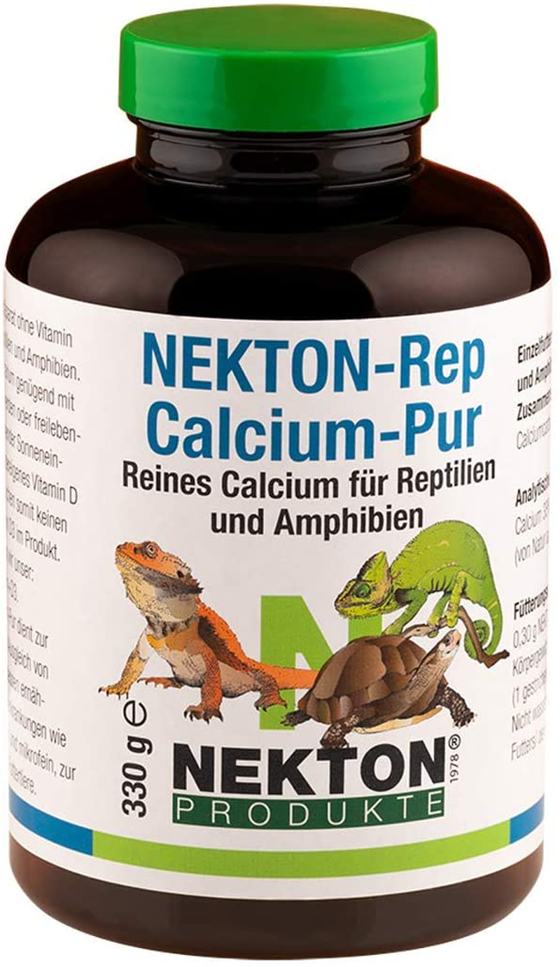 Nekton-Rep Calcium-Pur Pure Calcium Supplement for Reptiles and Amphibians Animals & Pet Supplies > Pet Supplies > Reptile & Amphibian Supplies > Reptile & Amphibian Food Nekton 330gm/ 11.64oz  