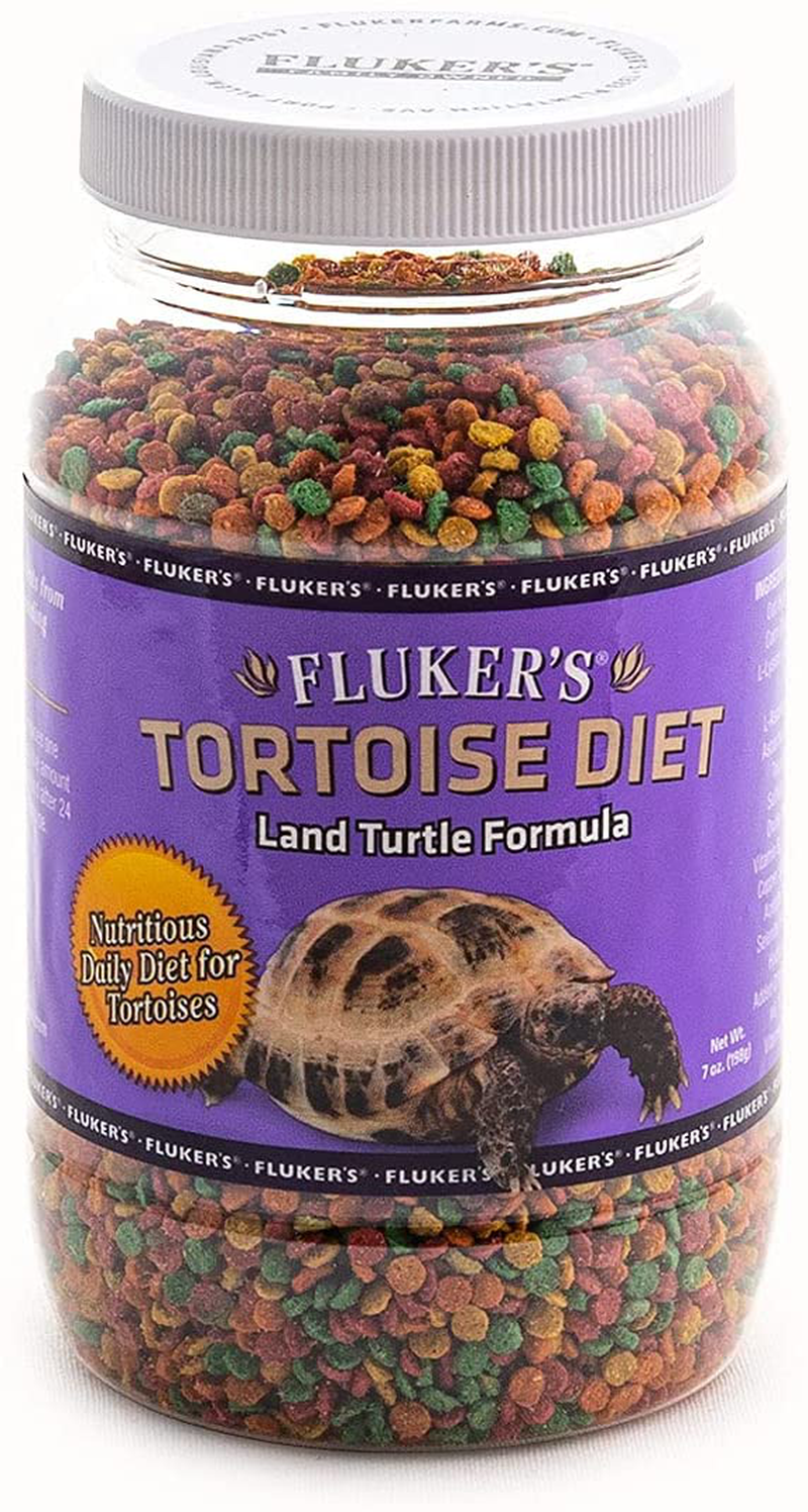 Fluker'S Tortoise Diet Small Pellet Food Animals & Pet Supplies > Pet Supplies > Reptile & Amphibian Supplies > Reptile & Amphibian Habitat Accessories Fluker's 7 Ounce (Pack of 1)  