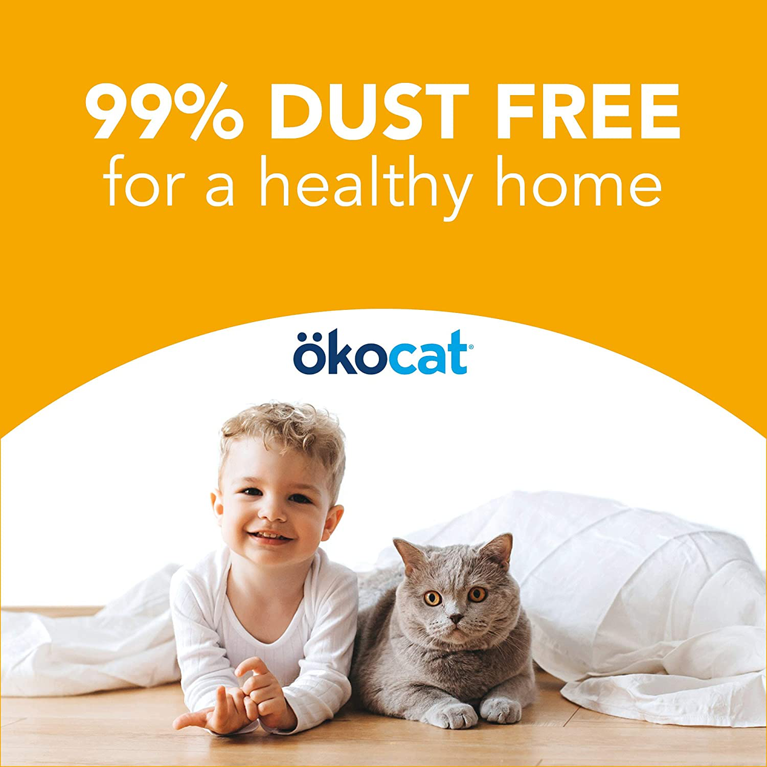Okocat Unscented Featherwieght Clumping Wood Cat Litter Animals & Pet Supplies > Pet Supplies > Cat Supplies > Cat Litter okocat   