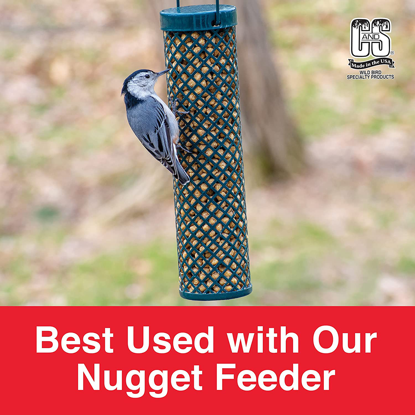 C&S Wild Bird Food Nuggets 27 Ounces, 6 Pack Animals & Pet Supplies > Pet Supplies > Bird Supplies > Bird Treats C&S   