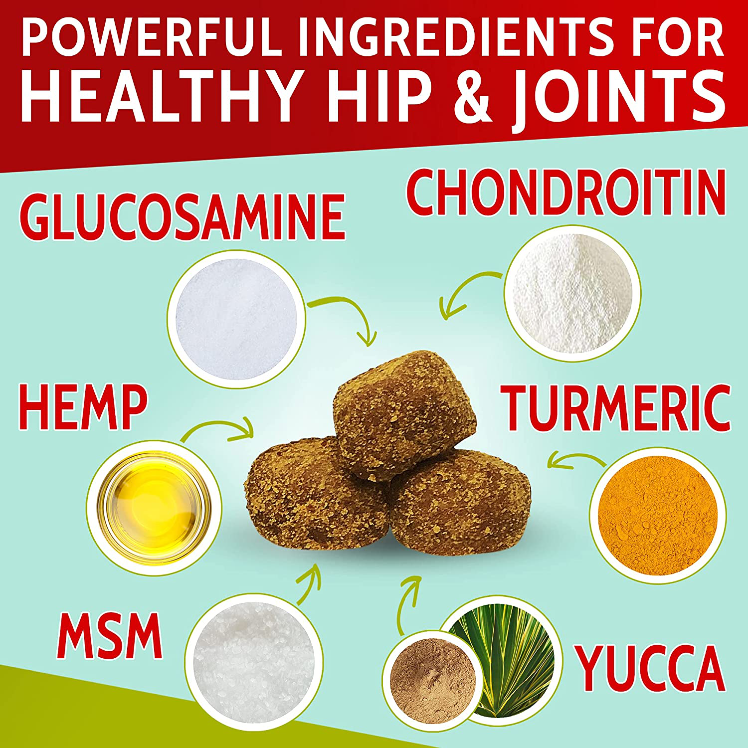 Pawfectchew Hemp + Glucosamine Treats for Dogs - Made in USA Hip & Joint Supplement W/Hemp Oil Chondroitin MSM Turmeric - Natural Pain Relief - All Breeds Sizes Animals & Pet Supplies > Pet Supplies > Small Animal Supplies > Small Animal Treats PawfectChew   