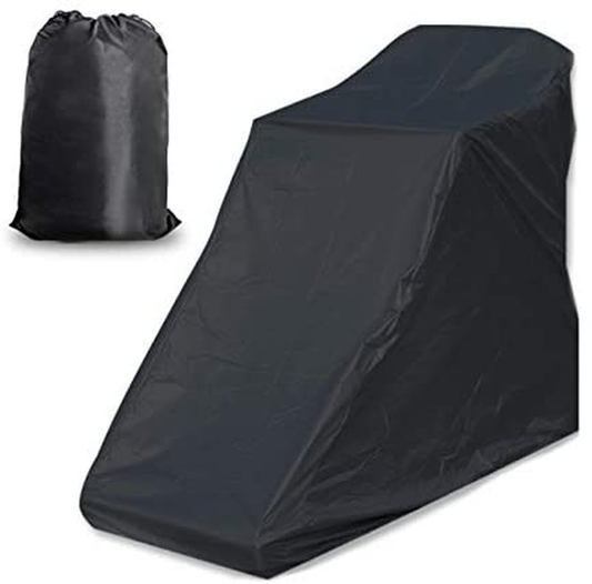 Non-Folding Treadmill Cover Waterproof - 2021 Upgraded Running Machine Protective Cover Dustproof Cover Heavy Duty and Water-Resistant Fitness Equipment Fabric Ideal for Indoor or Outdoor (Black) Animals & Pet Supplies > Pet Supplies > Dog Supplies > Dog Treadmills LM BODYCARE   