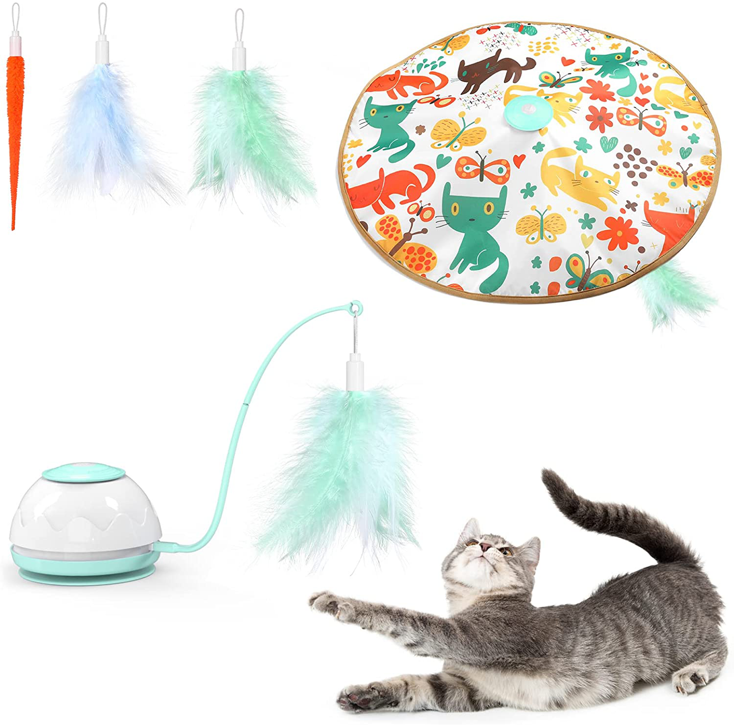 Vavopaw Interactive Cat Toys 2 In 1