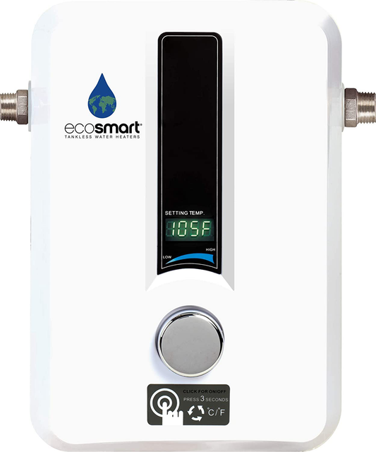 Ecosmart 8 KW Electric Tankless Water Heater, 8 KW at 240 Volts with Patented Self Modulating Technology Animals & Pet Supplies > Pet Supplies > Fish Supplies > Aquarium Decor EcoSmart   