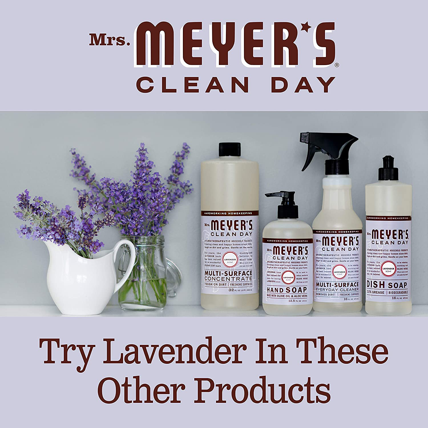 Mrs. Meyer'S Clean Day Dryer Sheets, Fabric Softener, Reduces Static, Cruelty Free Formula Infused with Essential Oils, Lavender Scent, 80 Count Animals & Pet Supplies > Pet Supplies > Small Animal Supplies > Small Animal Bedding MRS. MEYER'S CLEAN DAY   