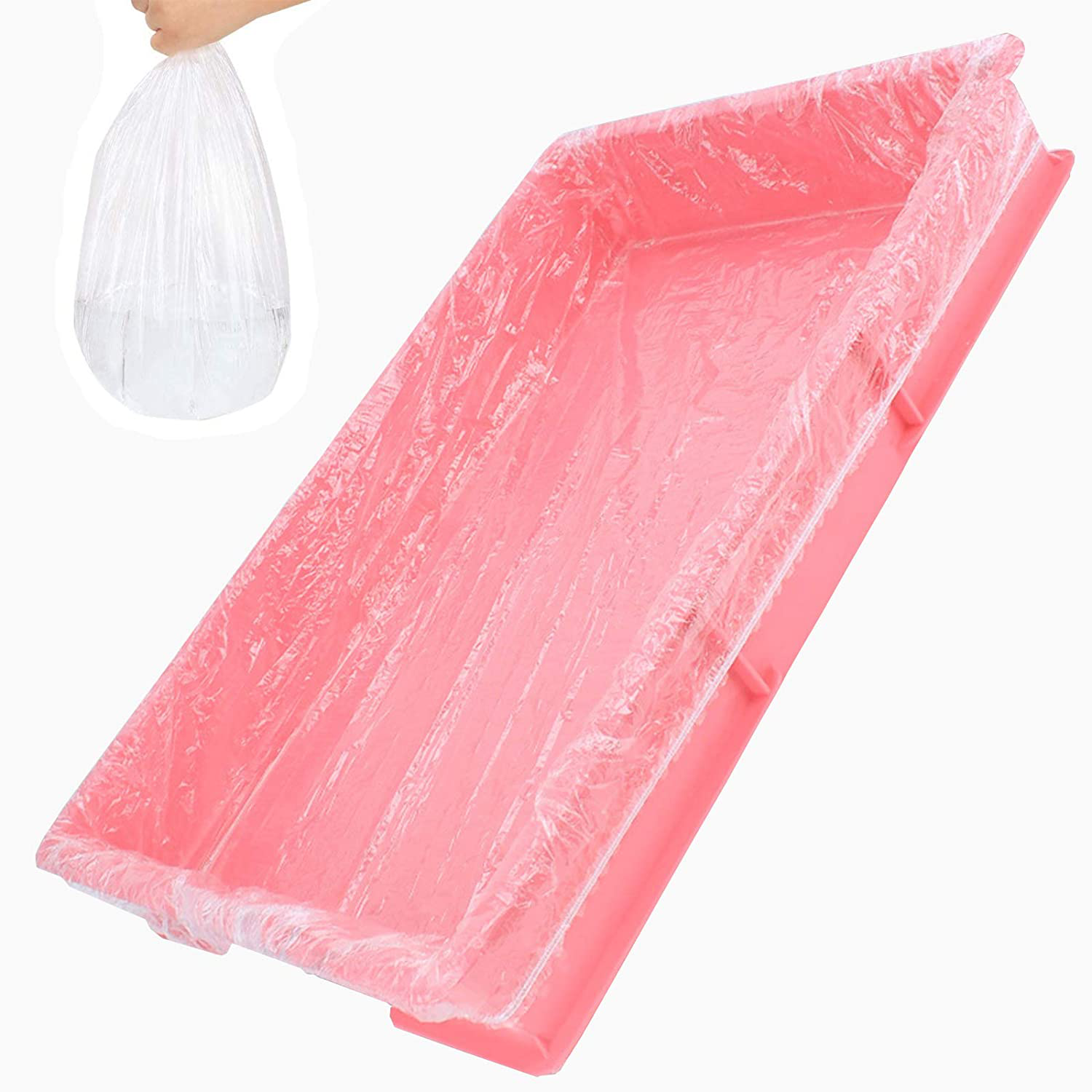 QBLEEV 20 Pcs Disposable Small Animals Cage Liner for Parrots Rabbits Guinea Pigs Chinchilla，Hamster Bunny Pet Cage Tray Plastic Filmy Cover， Pet Cage Mat to Replace Diaper，Durable and Water-Tight Animals & Pet Supplies > Pet Supplies > Small Animal Supplies > Small Animal Habitats & Cages QBLEEV   