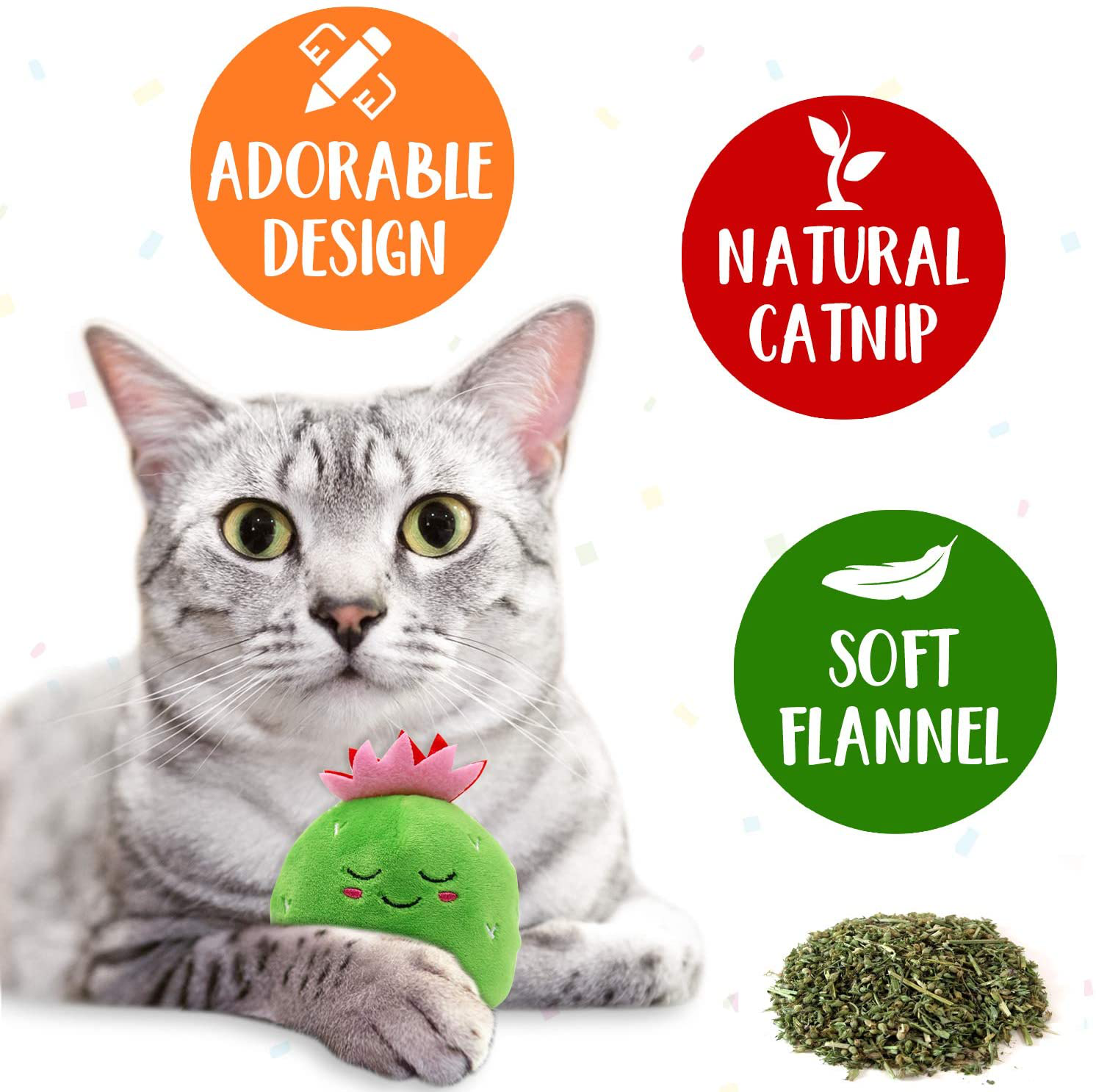 Ciyvolyeen 5Pcs Llama Catnip Cat Toys Cactus Cat Chew Interactive Toy for Cat Lover Gift Indoor Cat Kitty Bite Toys Supplies Llama Gifts Animals & Pet Supplies > Pet Supplies > Cat Supplies > Cat Toys CiyvoLyeen   