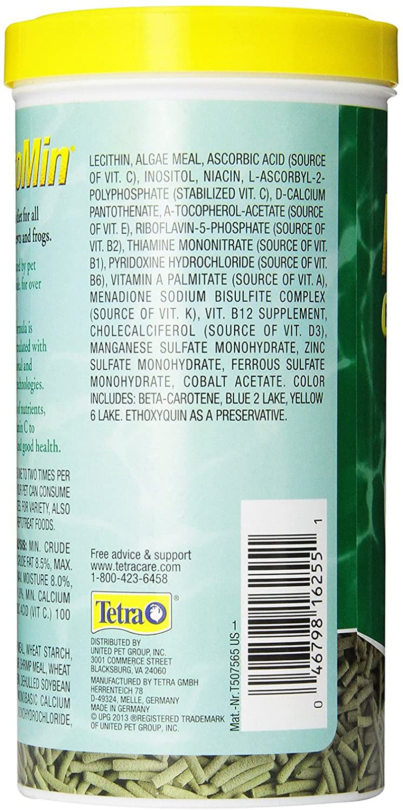 Tetra Reptomin Floating Food Sticks, 10.59 Oz [2-Pack] Animals & Pet Supplies > Pet Supplies > Reptile & Amphibian Supplies > Reptile & Amphibian Food Tuzhbik   