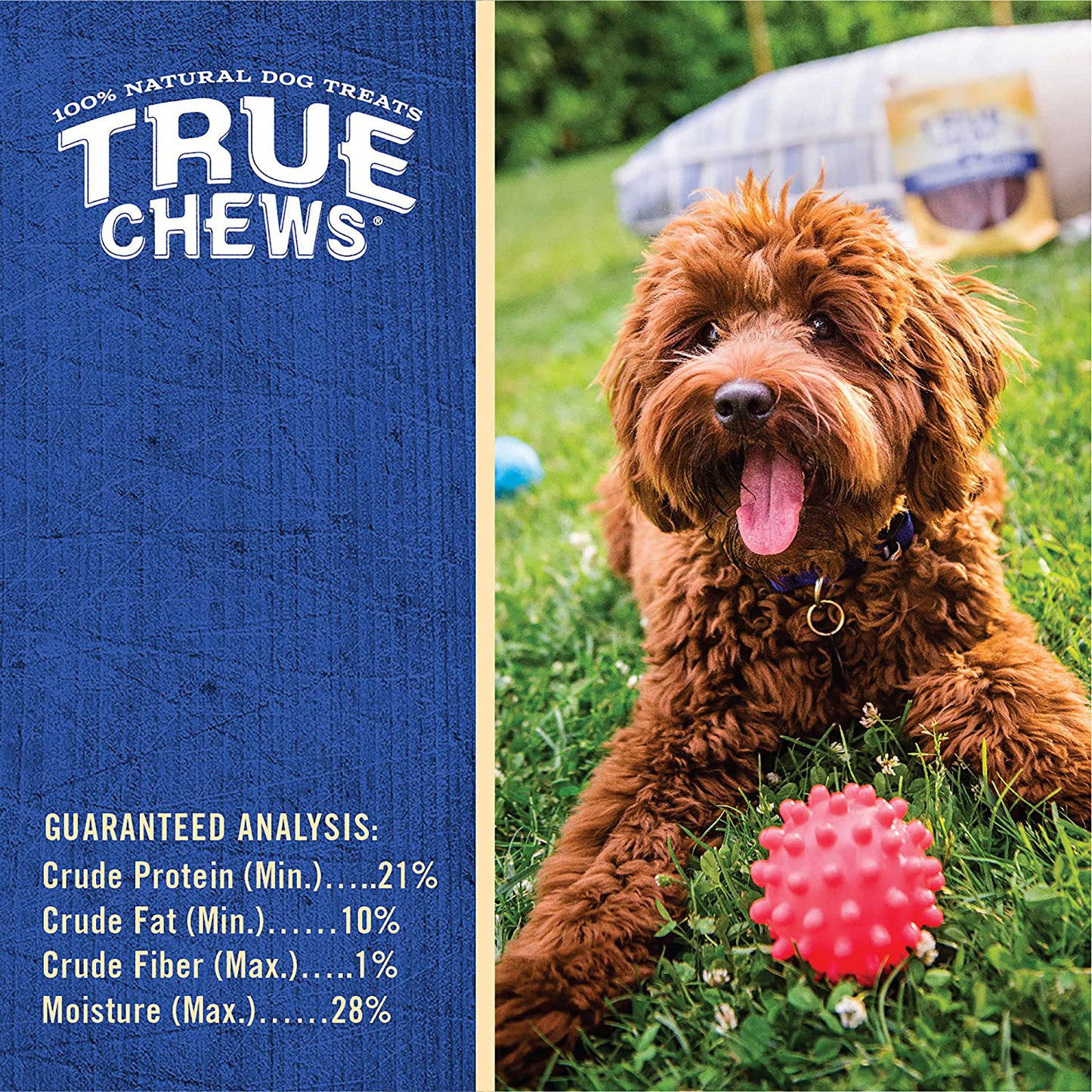 True Chews Dog Treats, Chicken Bacon Recipe, 12 Oz, Medium (019369-2303) Animals & Pet Supplies > Pet Supplies > Bird Supplies > Bird Treats True Chews   