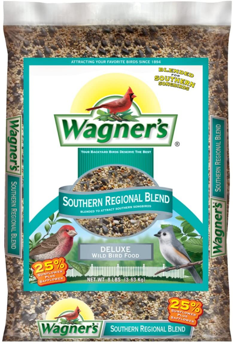 Wagner'S 62012 Southern Regional Blend Wild Bird Food, 20-Pound Bag Animals & Pet Supplies > Pet Supplies > Bird Supplies > Bird Food Wagner's 8-Pound Bag  