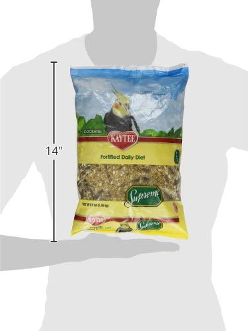 Kaytee Kaytee Supreme Cockatiel Food Animals & Pet Supplies > Pet Supplies > Small Animal Supplies > Small Animal Bedding Kaytee   