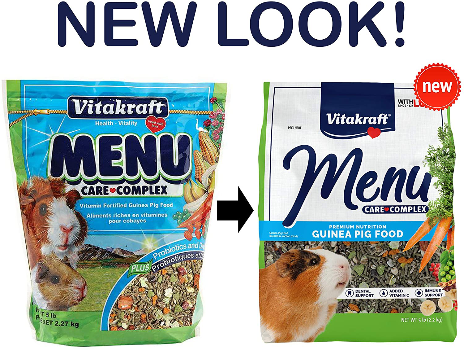 Vitakraft Guinea Pig Food Animals & Pet Supplies > Pet Supplies > Small Animal Supplies > Small Animal Food Vitakraft   