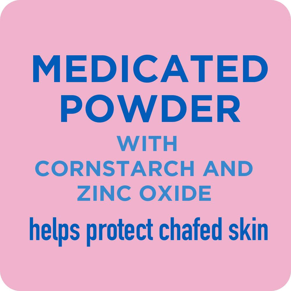 Caldesene Medicated Protecting Powder, Cornstarch & Zinc Oxide, Talc Free, 5Oz