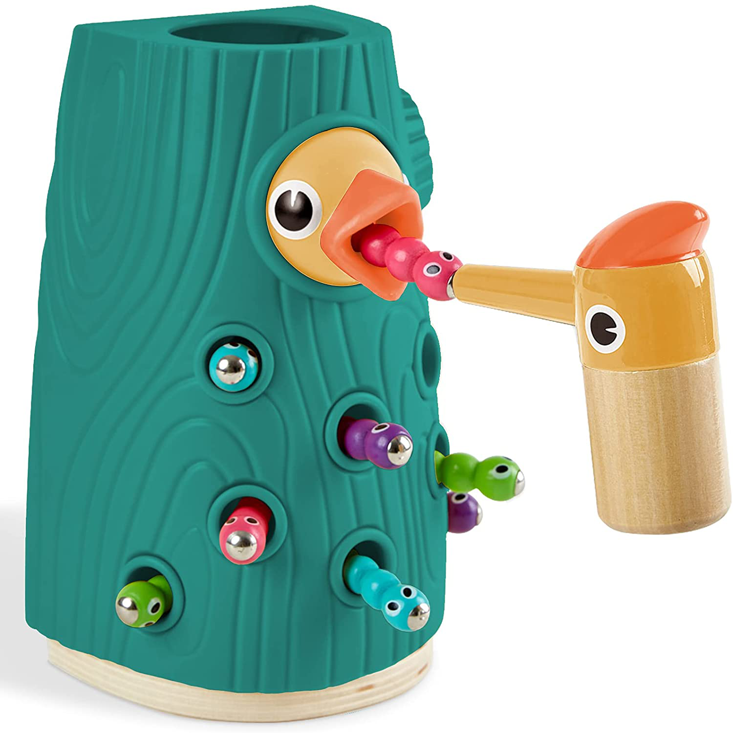 TOP BRIGHT Montessori Toys for 2 Year Old Girl and Boy Gifts, Fine Motor Skills Sensory Toys for 2 3 Year Old Toddler Animals & Pet Supplies > Pet Supplies > Bird Supplies > Bird Toys TOP BRIGHT Green  