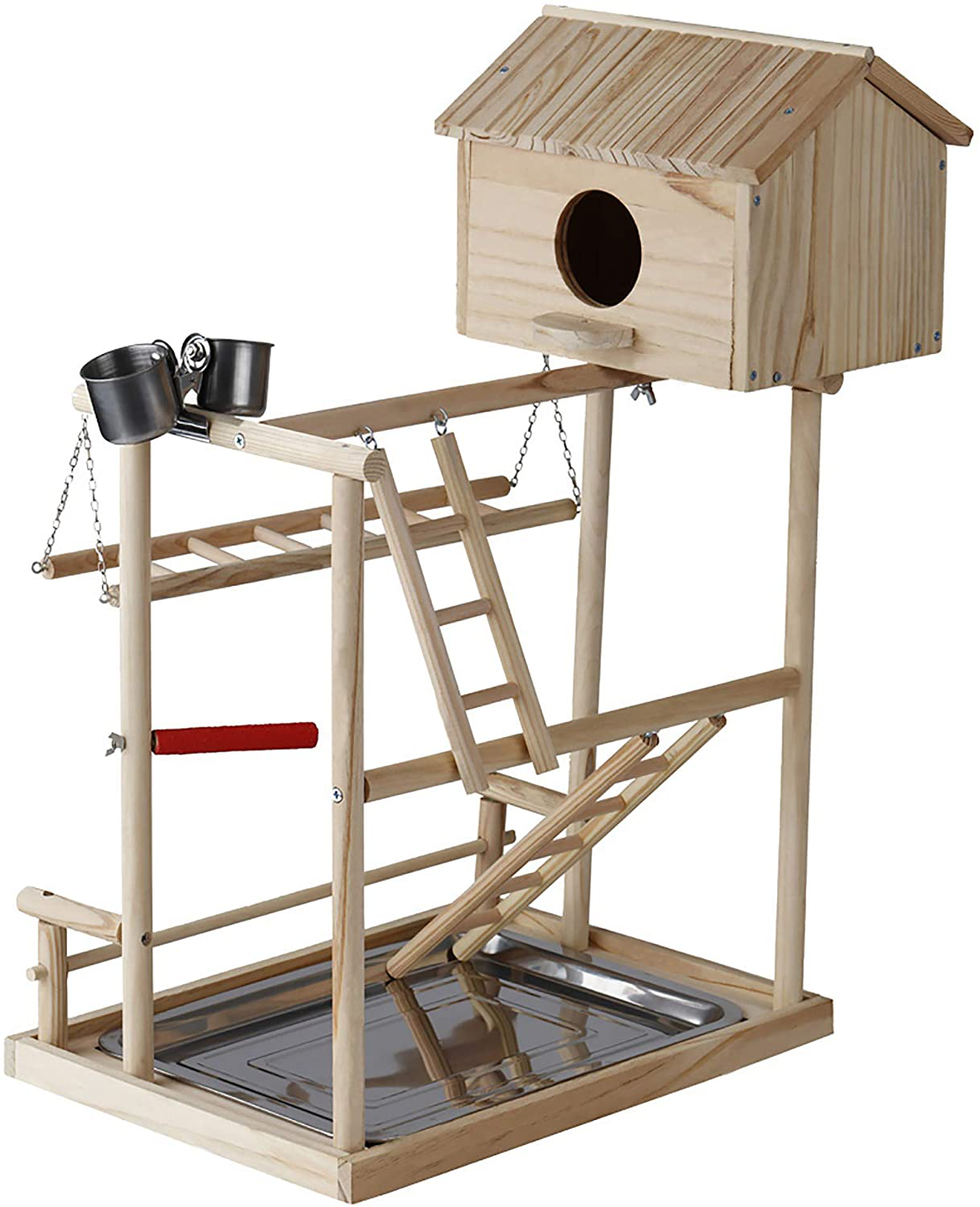 Rockever Parrot Play Stand Bird Playground Cockatiel Gym Animals & Pet Supplies > Pet Supplies > Bird Supplies > Bird Gyms & Playstands Rockever   