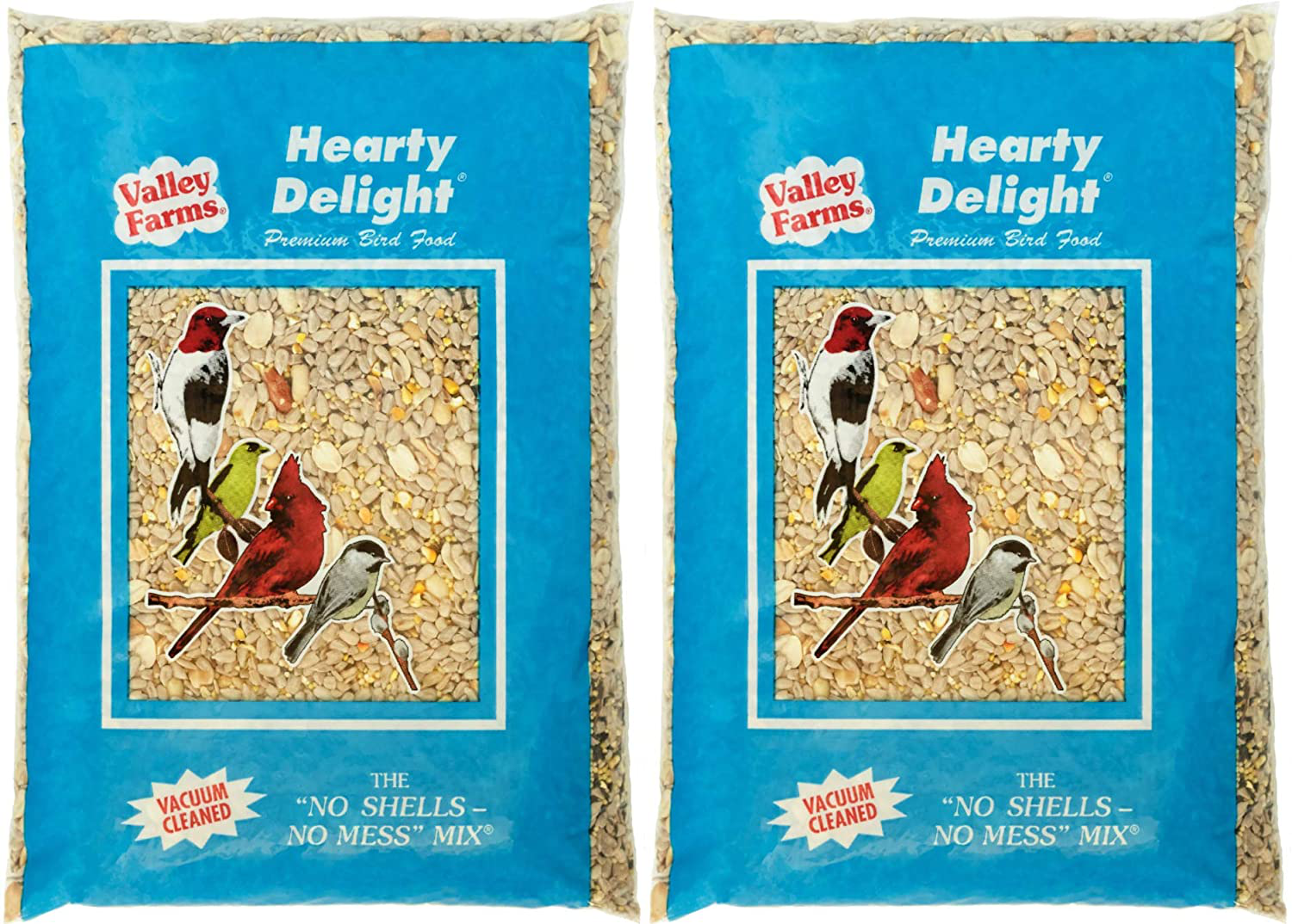 Hearty Delight Wild Bird Food Animals & Pet Supplies > Pet Supplies > Bird Supplies > Bird Food Valley Farms VALUE 2-PACK (2 X 4LBS)  