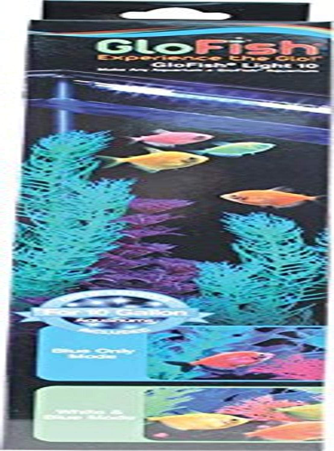 Glofish Blue & White LED Stick Light for Various Aquariums Animals & Pet Supplies > Pet Supplies > Fish Supplies > Aquarium Lighting GloFish 10 gallon  