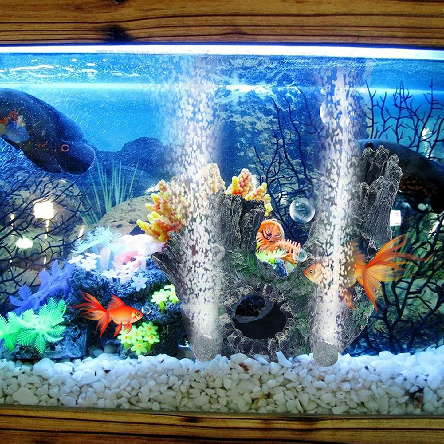 Uenhoy 8 Pcs 1.5 Inch Air Stone Disc Oxygen Bubbler Stone Bubble Diffuser Fine Bubble Air Stones for Aquarium Fish Tank Animals & Pet Supplies > Pet Supplies > Fish Supplies > Aquarium Air Stones & Diffusers Uenhoy   