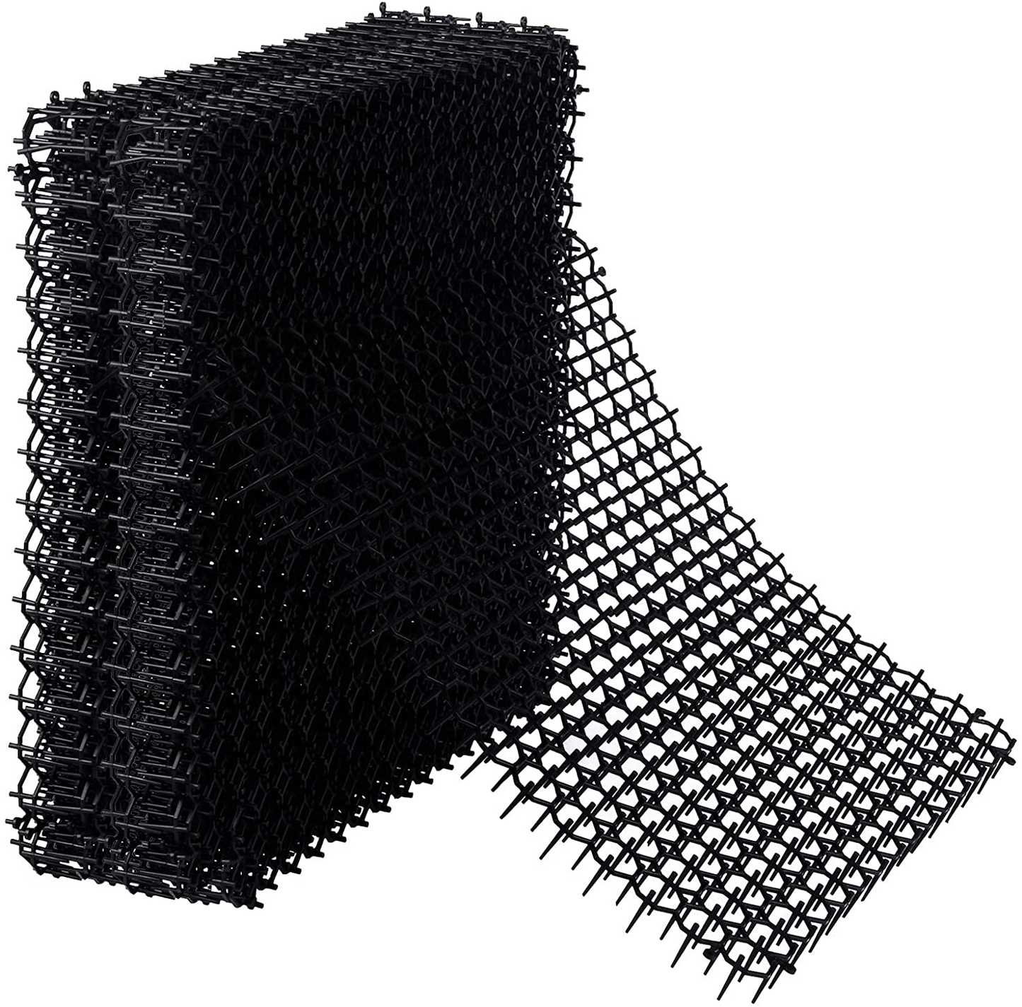 Hmdivor Scat Mat for Cats 12 Pack 17 X 14 Inch Square Cat and Dog Scat Mats for Cats Prickle Strips from Digging Cat Deterrent Outdoor(Black) Animals & Pet Supplies > Pet Supplies > Cat Supplies > Cat Furniture Hmdivor   