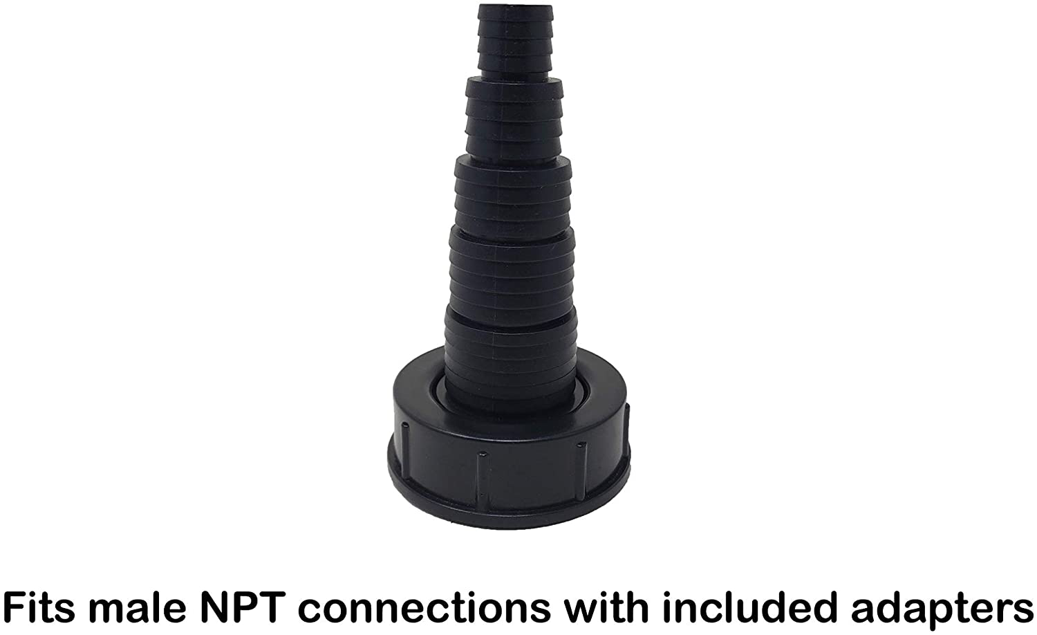 Sealproof Pond Tubing Pump Fitting, 30 Configurations, Works with Most Pumps, Fish Safe, Black Animals & Pet Supplies > Pet Supplies > Fish Supplies > Aquarium & Pond Tubing Sealproof   