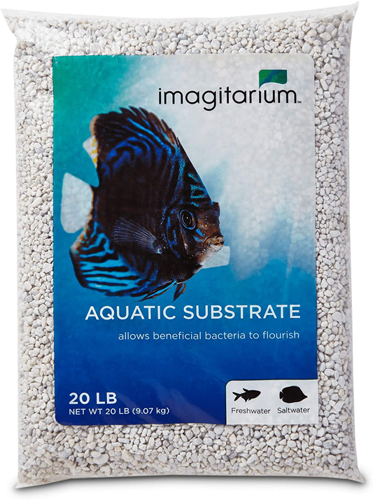 Sable pour aquarium Estes Stoney River Premium - Blanc - 5 lb
