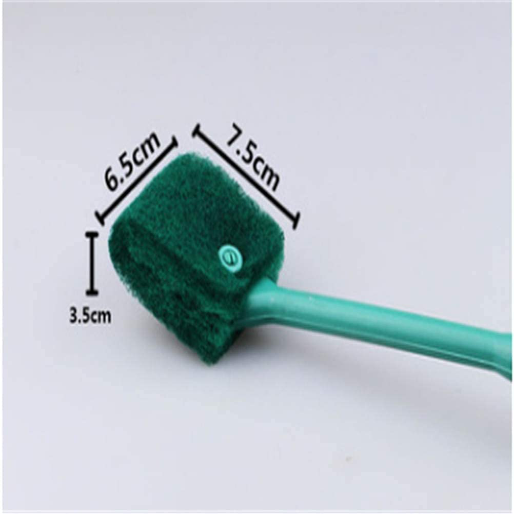 Cleaning Brushes for Aquarium Household Multi-Function Window Glass Cleaning Tools Aquarium Sponge Brush with Long Handle Home Supplies Nice Animals & Pet Supplies > Pet Supplies > Fish Supplies > Aquarium Cleaning Supplies U-M   