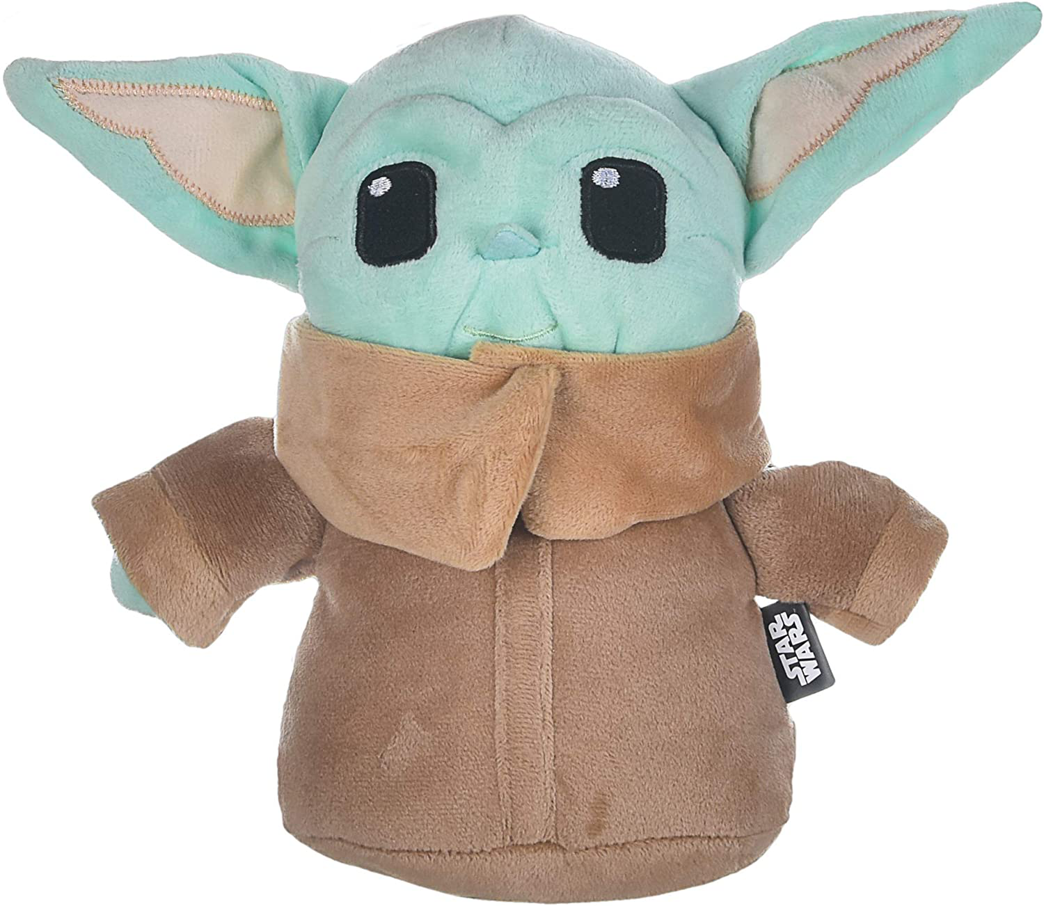 STAR WARS Mandalorian the Child Plush Figure Dog Toy - 6 Inch, 9 Inch, or 12 Inch Dog Toy from the Mandalorian - Soft and Plush Dog Toys Safe Fabric Squeaky Dog Toy for All Dogs - Baby Yoda Dog Toy Animals & Pet Supplies > Pet Supplies > Dog Supplies > Dog Toys Fetch for Pets 1 9 Inch 
