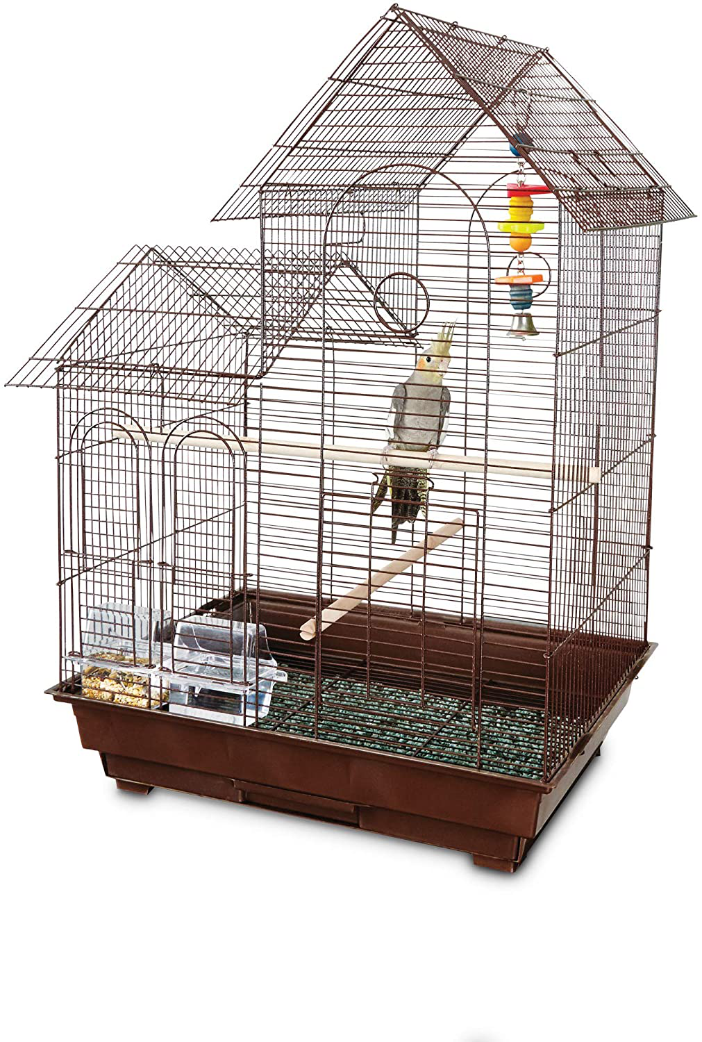 Petco Brand - You & Me Cockatiel Ranch House Cage Animals & Pet Supplies > Pet Supplies > Bird Supplies > Bird Cages & Stands You&Me   