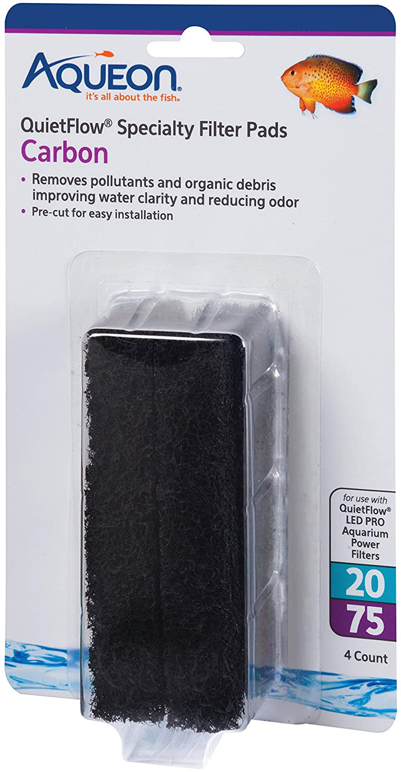 Aqueon Replacement Specialty Filter Pads Animals & Pet Supplies > Pet Supplies > Fish Supplies > Aquarium Filters Aqueon Carbon 20/75 